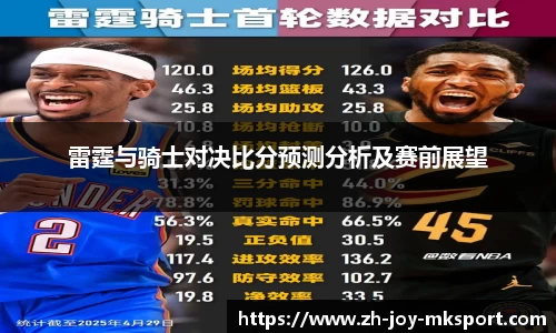 雷霆与骑士对决比分预测分析及赛前展望