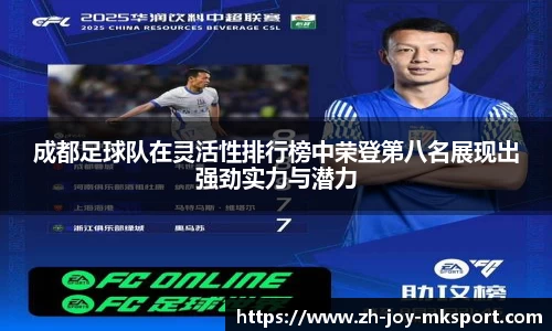成都足球队在灵活性排行榜中荣登第八名展现出强劲实力与潜力